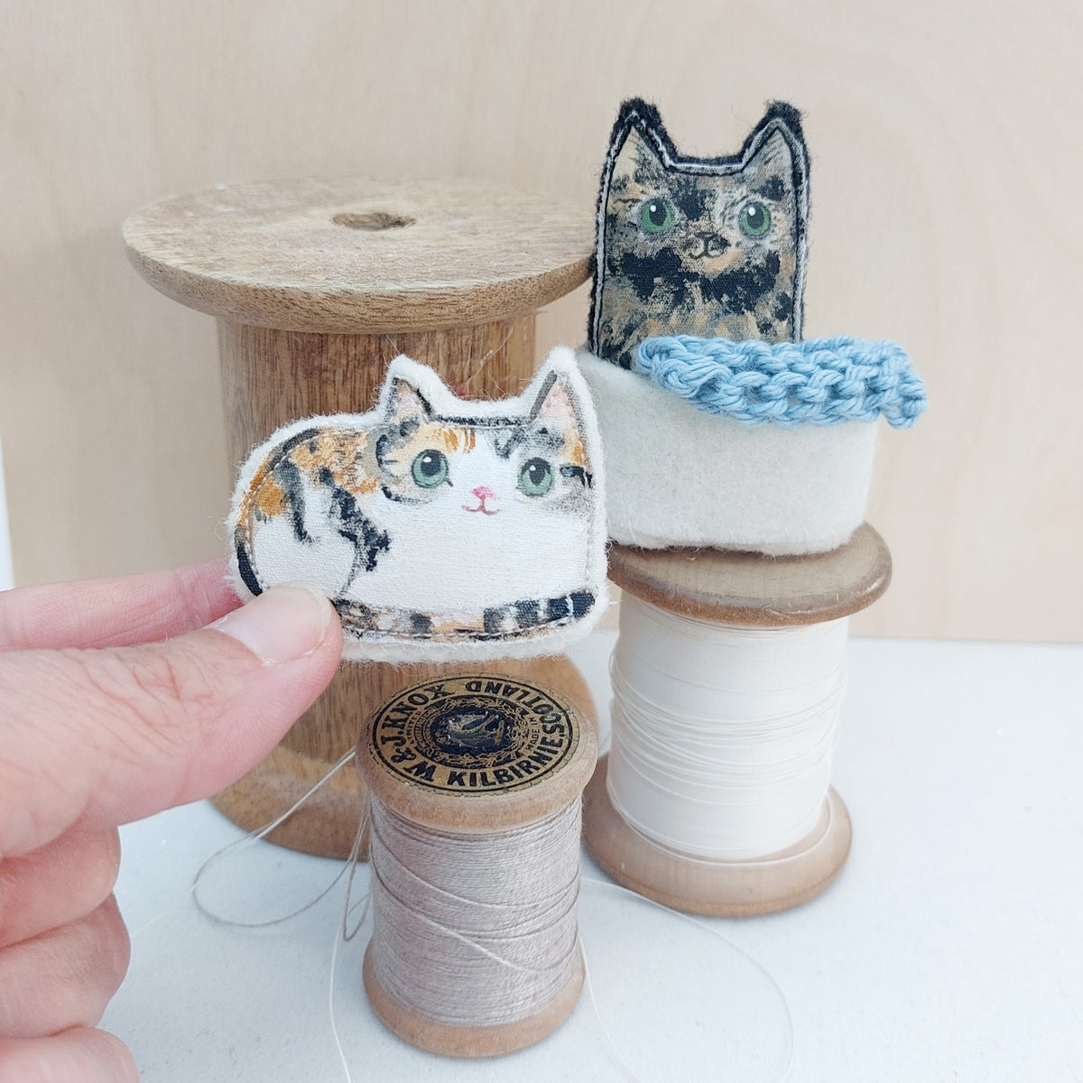 Custom Cat Figurines, Cat Cake Toppers, Set of Three Miniatures, Handmade  Ceramic Sculpture 