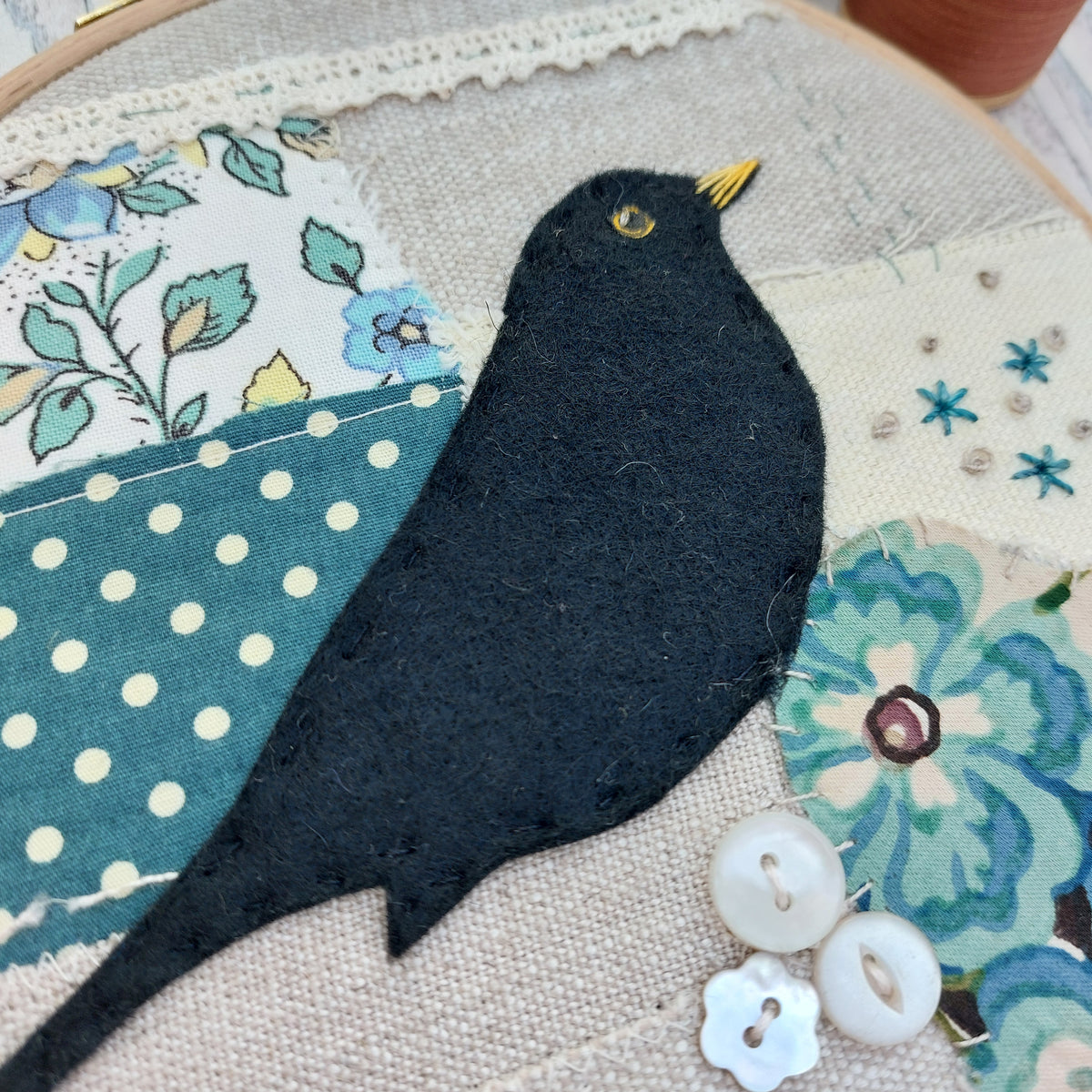 Blackbird art ready to hang – BoxRoomBazaar