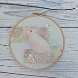 Pigs might fly. Flying Pig hoop art