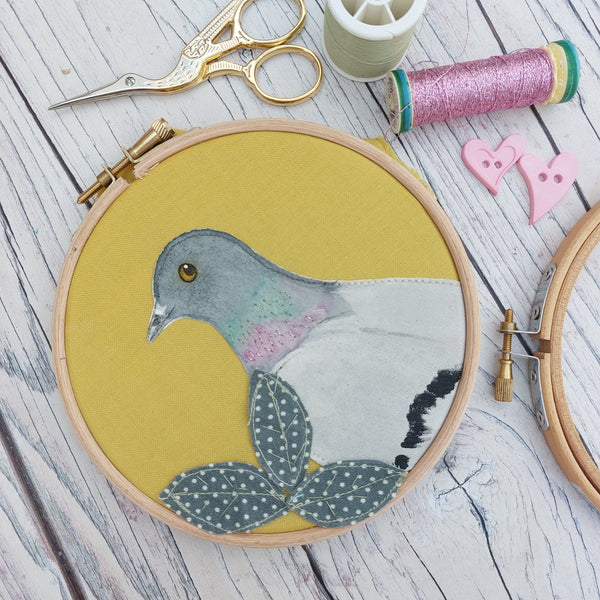 Pigeon hoop art