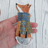 Fabric Fox ornament