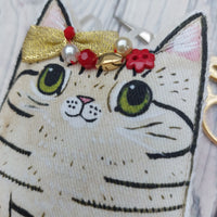 Tabby Cat Hanging decoration