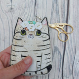 Tabby Cat Hanging decoration