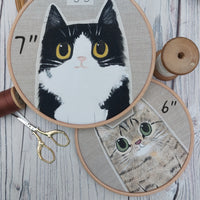 Personalised cat portrait  - larger size