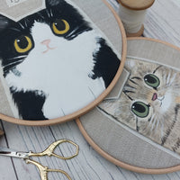 Personalised cat portrait  - larger size