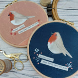 Robin hoop art. Robins appear when loved ones are near