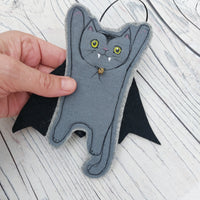 Vampire Cat Halloween decoration