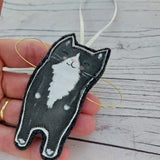 Flying cat decoration