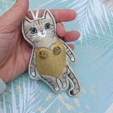 Meowdonna - fun cat ornament