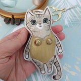 Meowdonna - fun cat ornament