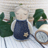 Tiny fabric angel