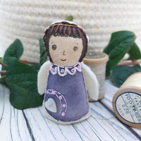 Tiny fabric angel