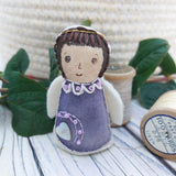 Tiny fabric angel