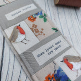 Robin bookmark. When robins appear,  loved ones are near.