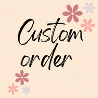 Custom order for Jiaxin