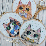 Bow Tie cats - fun cat art