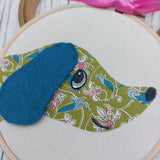 Colourful Sausage dog art