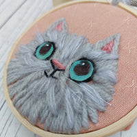 Mini cat art. 3" hoop art