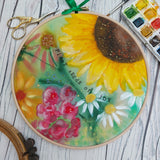 Plant seeds of joy floral art