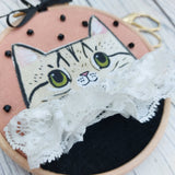 Cat in a ruff wall art
