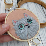 Mini cat art. 3" hoop art