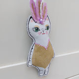 Lola the showcat - fun hanging decoration