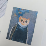 Fun cat greeting cards - ACEO cards