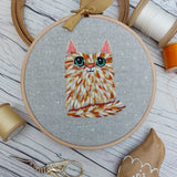 Autumnal cat art