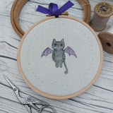 Bat Cat Halloween Decor