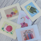 Plants and flowers greeting cards -Postage Included