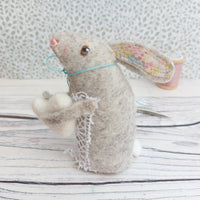 Stargazing bunny trio - handmade gift set
