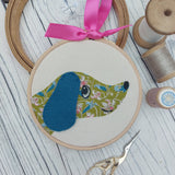 Colourful Sausage dog art