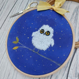 Fluffy Owl art