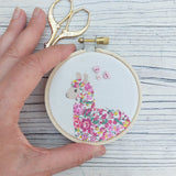 Whimsical llama art