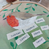 Robins appear when loved ones are near