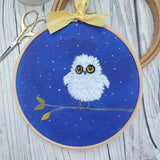 Fluffy Owl art