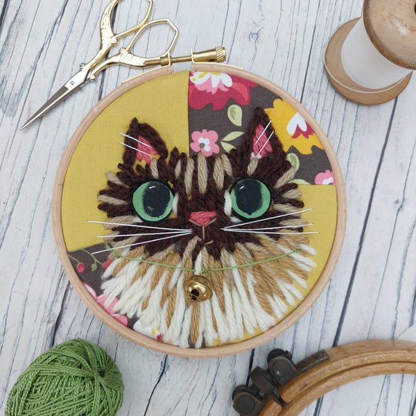 Jeremy jingles - colourful cat artwork