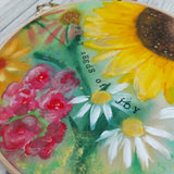 Plant seeds of joy floral art