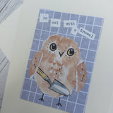 Rhyming ACEO greeting cards -Postage Included
