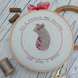 Festive mouse wall decor