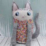 Rainbow cat decor