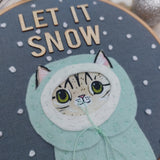 Let it snow - winter wall art