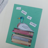 Rhyming ACEO greeting cards -Postage Included