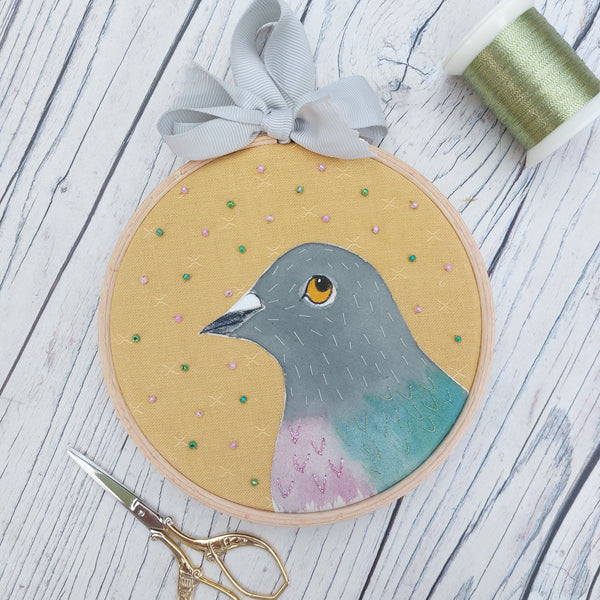 Pigeon hoop art