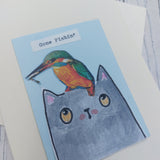 Fun cat greeting cards - ACEO cards