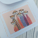 Plants and flowers greeting cards -Postage Included