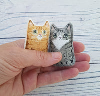 Miniature custom cat